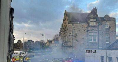 Fire crews battle blaze at former Scots nightclub - www.dailyrecord.co.uk - Scotland - Beyond