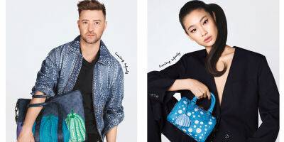 Justin Timberlake & HoYeon Jung Featured In Louis Vuitton's 'Creating Infinity' Campaign - www.justjared.com - Japan