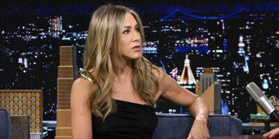 Jennifer Aniston Calls Out Her Friend Adam Sandler on 'Tonight Show' - www.justjared.com - China - city Sandler