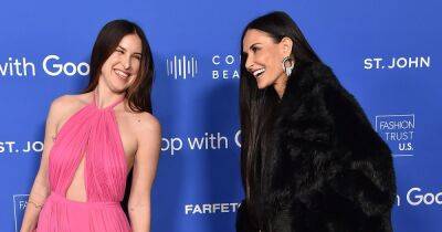 Demi Moore and Scout Willis show off sweet bond after emotional party for Bruce Willis - www.ok.co.uk - USA - Hollywood