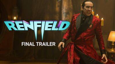 ‘Renfield’ Final Trailer: Nicholas Hoult Does Battle With Nicolas Cage’s Dracula In Chris McKay’s New Horror-Comedy - theplaylist.net