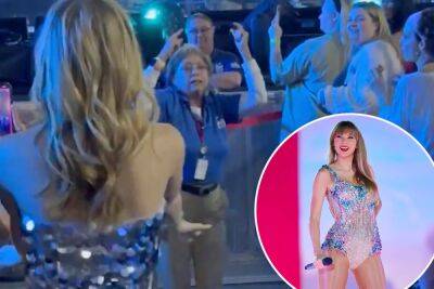I worked security at Taylor Swift’s show — now my dance moves are viral - nypost.com - USA - Las Vegas - Arizona - city Glendale, state Arizona