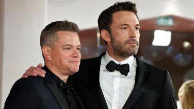 Matt Damon says Ben Affleck has been directing him since high school - www.foxnews.com - New York - Jordan