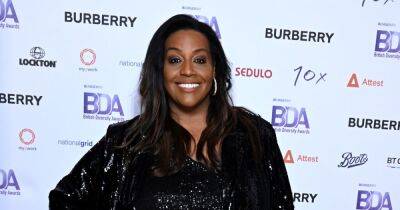 Newly-single Alison Hammond beams on night out after announcing shock split - www.ok.co.uk - Britain
