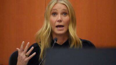 Gwyneth Paltrow's Jaw Drops When Lawyer Accuses Her of Lying Under Oath in Ski Crash Case - www.etonline.com - county Terry