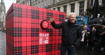 Richard Branson surprises Edinburgh locals with Scottish-themed street celebration - www.dailyrecord.co.uk - Scotland - India - city Old - Beyond