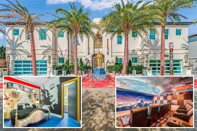 $11.75M fever dream Florida mansion is the ultimate shrine to Hollywood - nypost.com - Hollywood - Florida