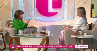Christine McGuinness opens up to Lorraine about link between her autism diagnosis and anorexia - www.dailyrecord.co.uk