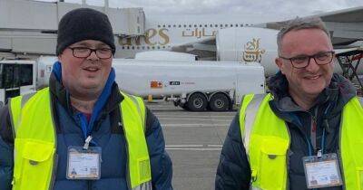 Scot with autism watches favourite aircraft land as Emirates A380 arrives in Glasgow - www.dailyrecord.co.uk - Scotland