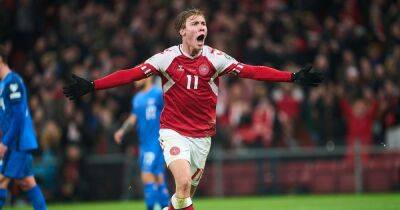Denmark striker Rasmus Højlund tops Euro 2024 goals chart amid Manchester United transfer links - www.manchestereveningnews.co.uk - Manchester - Netherlands - city Newcastle - Denmark - Finland - Kazakhstan