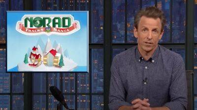 Meyers Jokes That the News Has Become ‘NORAD Santa Tracker, Except for Trump’s Indictment’ (Video) - thewrap.com