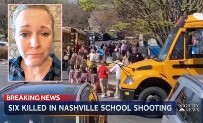 Melissa Joan Hart Tearfully Recounts Helping Kindergarteners Escape Nashville School Shooting In Emotional Video - perezhilton.com - state Connecticut - city Sandy - Tennessee - city Music