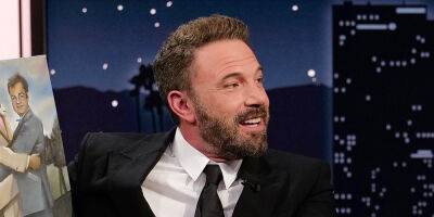 Ben Affleck Jokes About His 'Unhappy' Resting Face: 'Please Don't Hold It Against Me' - www.justjared.com