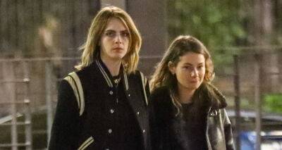 Cara Delevingne & Girlfriend Minke Hold Hands on Dinner Date in L.A. - www.justjared.com - Los Angeles - Italy