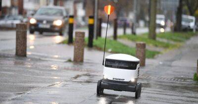 ROBOTS spotted driving along Greater Manchester street were 'mapping the area' and will soon be back for more - www.manchestereveningnews.co.uk - Britain - Manchester - city Milton