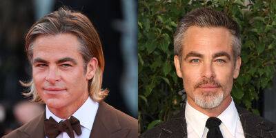 Chris Pine Cut His Long Hair All Because of One Comment From His Publicist - www.justjared.com - Italy - city Venice