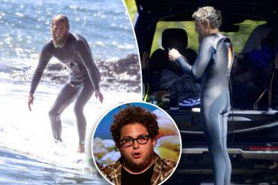 Jonah Hill spotted surfing during self-imposed hiatus - nypost.com