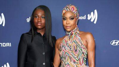 Gabrielle Union and Zaya Wade Are a Stylish Duo on the GLAAD Media Awards Red Carpet - www.glamour.com