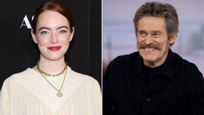 Emma Stone’s 'And' co-star Willem Dafoe had her slap him 20 times to get scene right - www.foxnews.com - New York - USA
