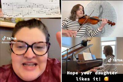 10-year-old Olive Wallace’s musical score goes viral on TikTok - nypost.com - Washington