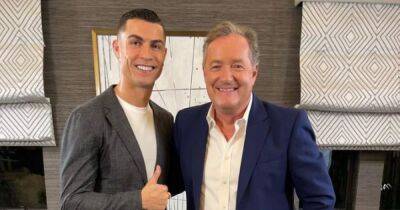 Piers Morgan's Cristiano Ronaldo celebration pledge 'when' Arsenal win Premier League - www.manchestereveningnews.co.uk - Manchester - Saudi Arabia - county Barton - county Wayne