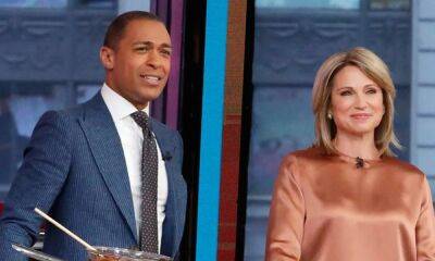Amy Robach and T.J. Holmes mourn the loss of crisis manager as they attend his funeral - hellomagazine.com