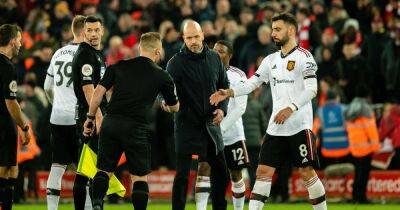 Manchester United players arrive for Ten Hag meeting as Marcus Rashford reacts to Liverpool loss - www.manchestereveningnews.co.uk - Manchester
