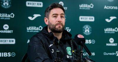 Lee Johnson's emotional Hibs hope as he looks to secure major win over Rangers in aftermath of Ron Gordon tribute - www.dailyrecord.co.uk - USA