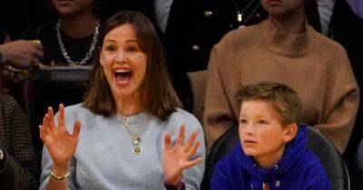 Jennifer Garner Beams With Her and Ben Affleck’s Son Samuel, 11, at Lakers Game: See Rare Photos - www.usmagazine.com - New York - Los Angeles