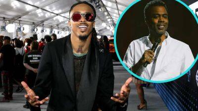 Jada Pinkett Smith's Ex August Alsina Denies He Watched Chris Rock's Stand-Up Special - www.etonline.com - state Maryland - Baltimore, state Maryland