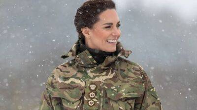 Kate Middleton Was Decked Out in Full Camo for a Visit With the Irish Guards - www.glamour.com - Ireland - Ukraine
