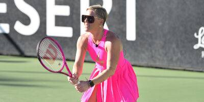 Pink Dominates the Tennis Court In Hot Pink at Desert Smash 2023 - www.justjared.com - Bahamas