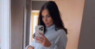 TOWIE's Amy Childs is 'ready to pop' as she shows off bump and says she's feeling 'twinges' - www.ok.co.uk