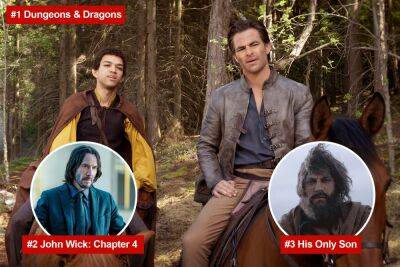 ‘Dungeons & Dragons’ movie rolls a natural 20 to top box office - nypost.com - Paris - New York - Jordan