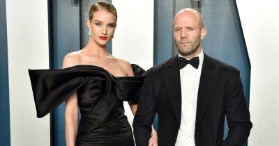 Rosie Huntington-Whiteley shares hilarious video of fiancé Jason Statham dressed as Easter bunny - www.ok.co.uk - Britain