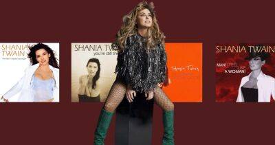 Shania Twain's Official Top 20 biggest singles in the UK revealed - www.officialcharts.com - Britain