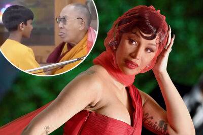 Cardi B slams Dalai Lama’s tongue sucking debacle: ‘Predators’ are everywhere - nypost.com