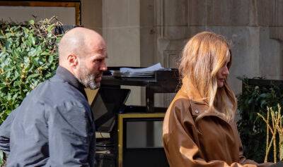 Jason Statham & Rosie Huntington-Whiteley Spotted on a London Lunch Date (Photos) - www.justjared.com - London
