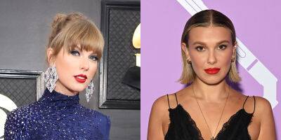 Taylor Swift Subtly Reacts to Millie Bobby Brown's Engagement Announcement Using Her Lyrics - www.justjared.com