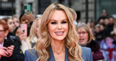 Amanda Holden, 52, branded 'amazing' by celeb pals as she sprawls out in red bikini - www.ok.co.uk - Britain - Los Angeles - Hollywood