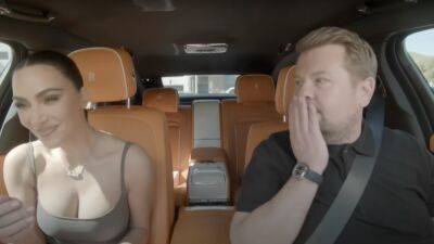 James Corden Scrapes Kim Kardashian's Car, Shakes Salads, Gets Filter Treatment as a Kardashian Assistant - www.etonline.com