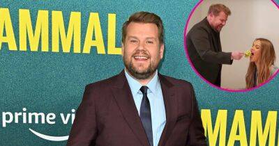 James Corden Hilariously Acts as the Kardashian Family’s Personal Assistant for the Day: Watch - www.usmagazine.com
