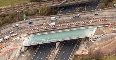 New £27m bridge over the M56 opens next week - www.manchestereveningnews.co.uk - Manchester - county Cheshire