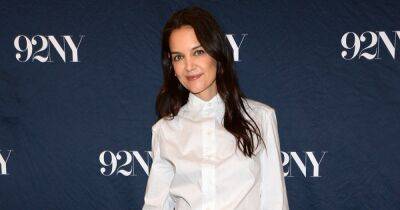 Katie Holmes Pulls Off a Cutout Skirt Over a Pleated Shirt Dress: Here’s How - www.usmagazine.com - New York - Ohio