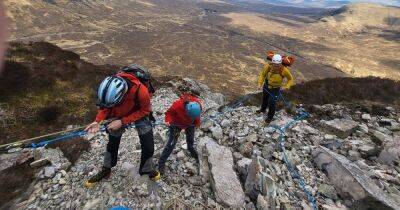 Climber dies after horror 164ft fall from Munro in Scottish Highlands - www.dailyrecord.co.uk - Scotland