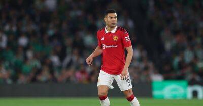 Casemiro's agent lifts lid on Manchester United player's struggles during suspension - www.manchestereveningnews.co.uk - Brazil - China - Manchester - county Southampton