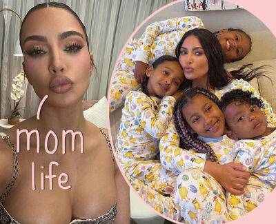 Kim Kardashian Shares Relatable Parenting Moment -- Her Kids Could NOT Handle This! - perezhilton.com - Chicago - Japan