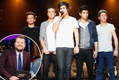 James Corden’s ‘Late Late Show’ responds to One Direction reunion finale rumors - nypost.com