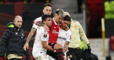Manchester United suffer huge double injury blow as updates given on Lisandro Martinez and Raphael Varane - www.manchestereveningnews.co.uk - Manchester - Argentina