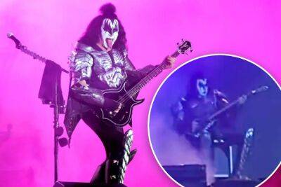 Kiss halts concert for Gene Simmons health emergency: ‘We’re gonna have to stop’ - nypost.com - Brazil